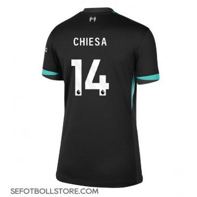 Liverpool Federico Chiesa #14 Replika Bortatröja Dam 2024-25 Kortärmad Liverpool Federico Chiesa #14 Replika Bortatröja Dam 2024-25 Kortärmad